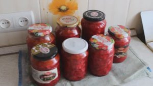Суповая заправка борщ в банках .