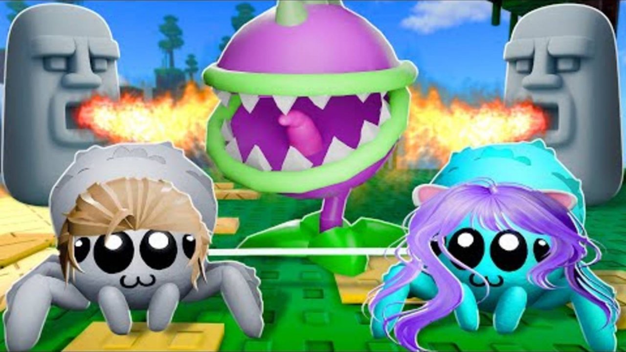 НОВЫЙ ХАРДОВЫЙ МИР В ПАУЧКАХ! Roblox Webbed 2 Player Obby