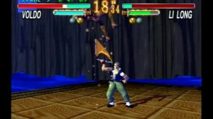 Soul Edge PS1 - Arcade Mode with Voldo