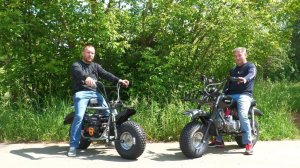 Компактные мотоциклы САФАРИ 3 и САФАРИ 4 (Ижтехмаш). Покатушки, сравнение.