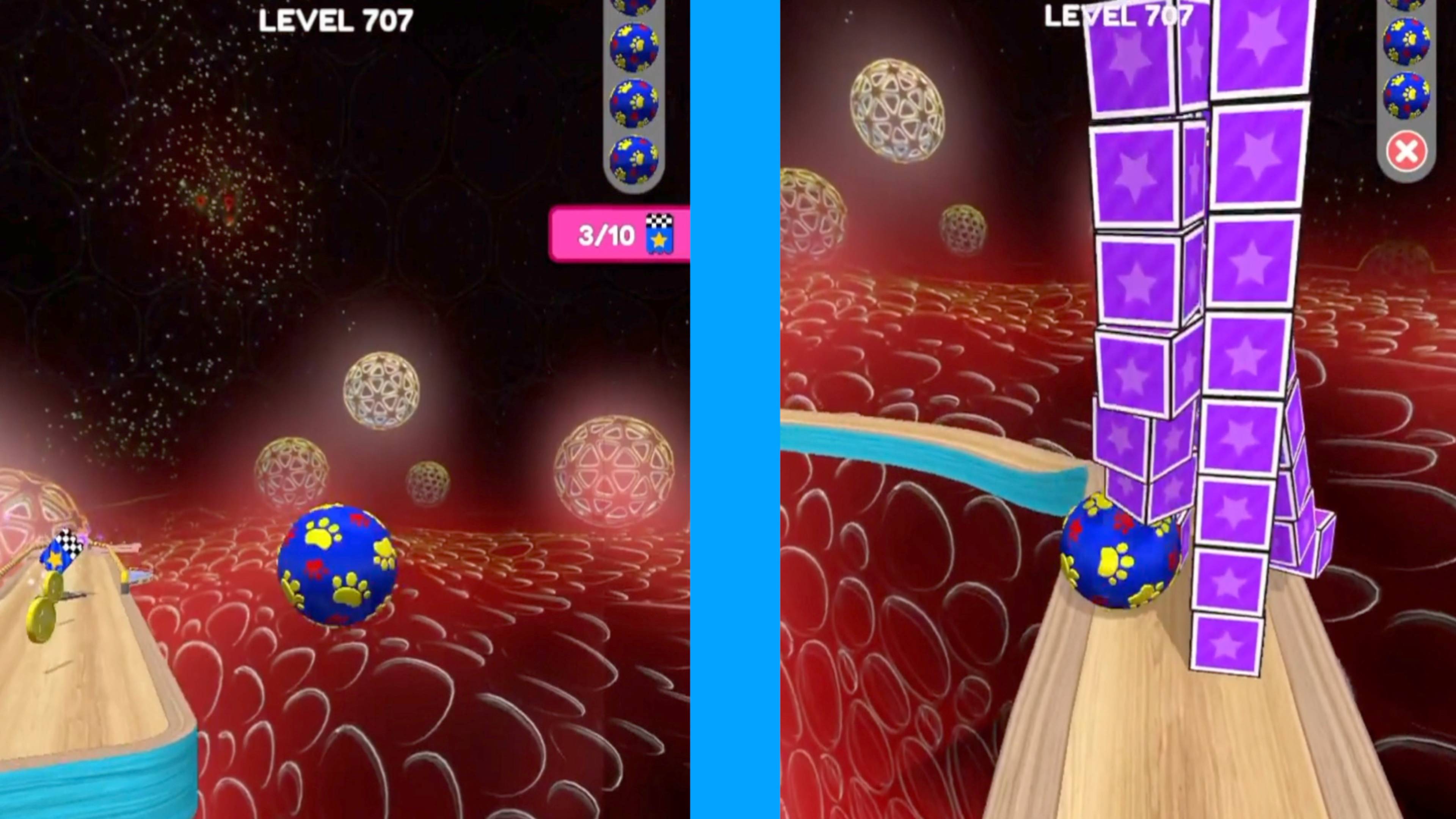 Going balls All Levels Gameplay IOS Android Going Balls level 707