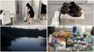🤪ПОЕХАЛИ НОЧЬЮ КУПАТЬСЯ🌉/🧹УБОРКА КВАРТИРЫ/👗КУПИЛА ПЛАТЬЕ И САБО👡