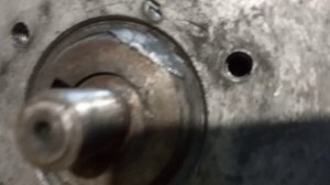 Отслоение ступицы маховика Москва-30