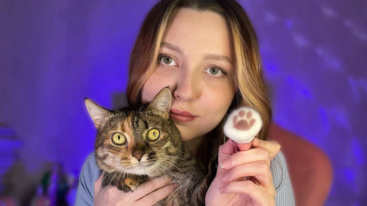 АСМР Мурчание Кошки🐾ASMR Cat Purring