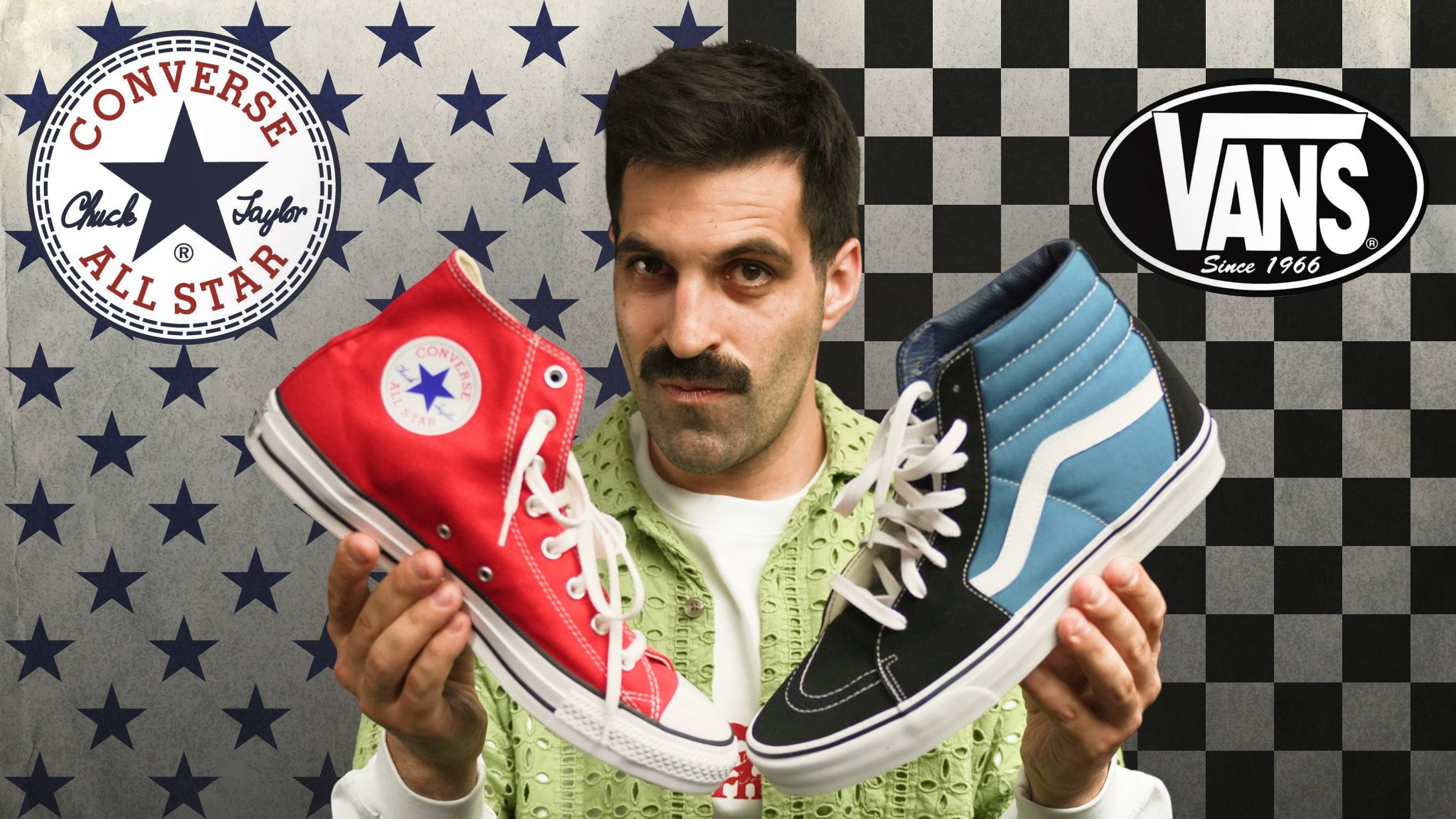 VANS против CONVERSE: они создали уличный стиль