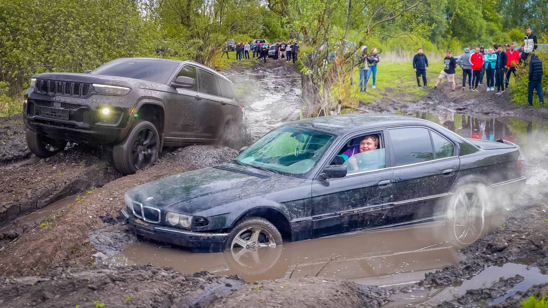 Покойся с миром, BMW...  БИТВА с ДЖИПАМИ пошла НЕ ПО ПЛАНУ