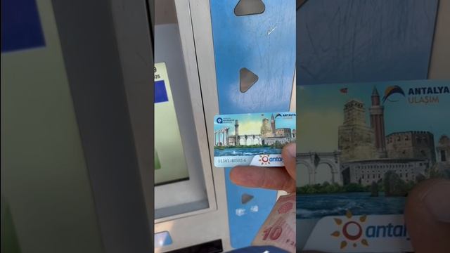 Как оплачивать проезд в Анталии!? - Antalya cart