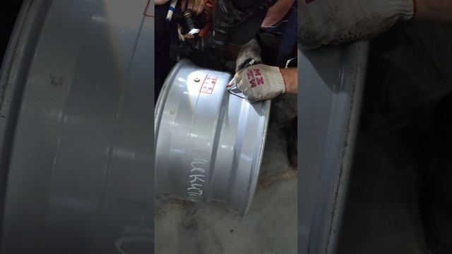 Перенос датчиков давления в шинах на большой диск на китайце Dongfeng