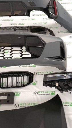 Обвес BMW 3 G20 lci M-Tech насадки фары крылья