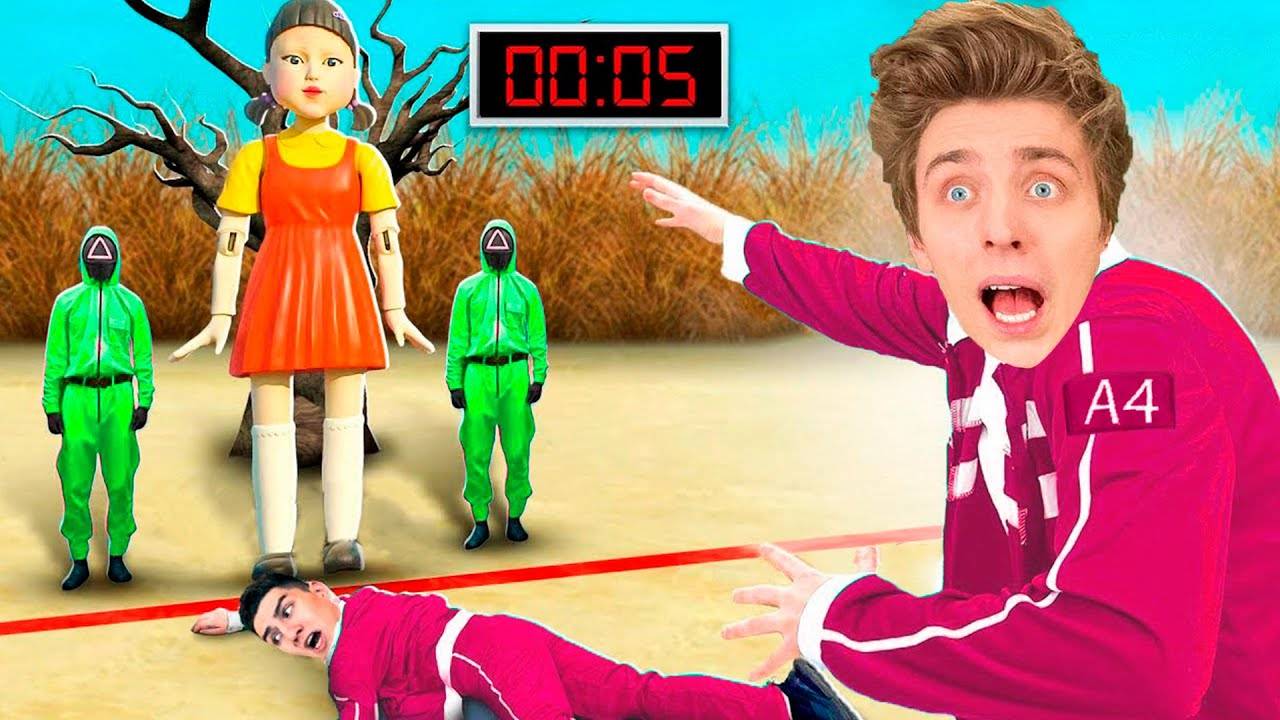 ИГРА В КАЛЬМАРА В РЕАЛЬНОЙ ЖИЗНИ ! **влад а4 теперь без друзей**