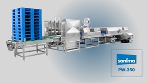 SANIMA PW-250 
Машина для мойки и сушки паллет .