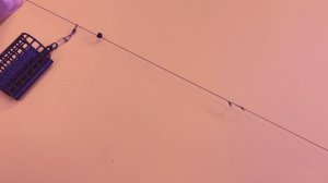 Фидерный монтаж за 30 секунд. Инлайн - представляет собой скользящий монтаж 🐠🐋🐟