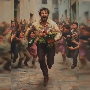 Холостяцкий марш (стихи, клип В.Мучкин, исп.ИИ)