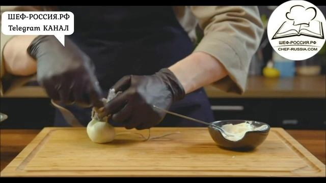 Салат с рукколой и сыром буррата