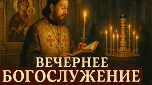 ВЕЧЕРНЕЕ БОГОСЛУЖЕНИЕ