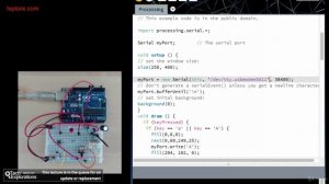 39. How to use Processing (language) with the Arduino