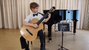 Ласский Дмитрий_ Соло _ младшая группа A_ Фуга в испанском стиле