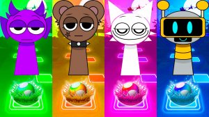 РАЗНЫЕ СПРУНКИ - Мультики про Спрунке | МУЛЬТФИЛЬМЫ SPRUNKI в Tiles Hop 73 серия