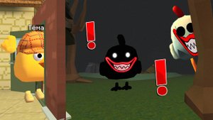 Чикен Ган, но ДВЕРИ Телепортируют в КОШМАР!