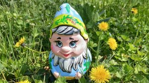 Мастер-класс по росписи копилки «Гном»