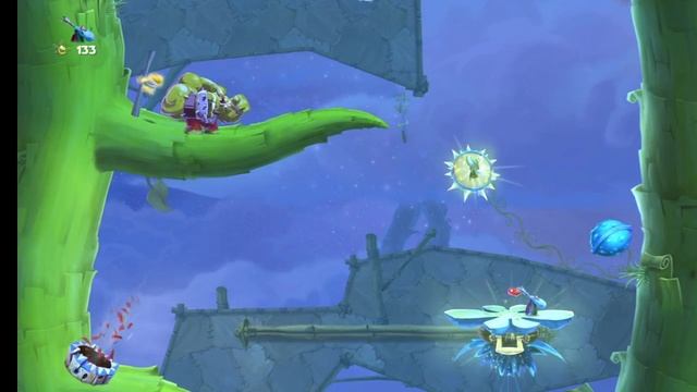 Rayman Legends. 19. Этап Ветра странных перемен