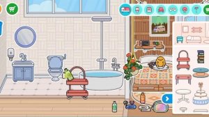 ИГРАЮ В ТОКА БОКА💝 ВАННАЯ КОМНАТА🛁🫧