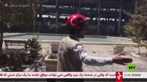 مشاهد من داخل مبنى التلفزيون الإيراني بعد استهدافه من قبل الجيش الإسرائيلي