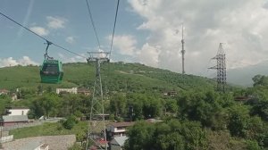 Алма-Ата. Канатная дорога на Кок-Тобе - пейзажи и виды