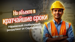 На объекте в кратчайшие сроки – Надежный глобальный рекрутинг от Саундлайнс