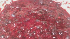 Черничное суфле