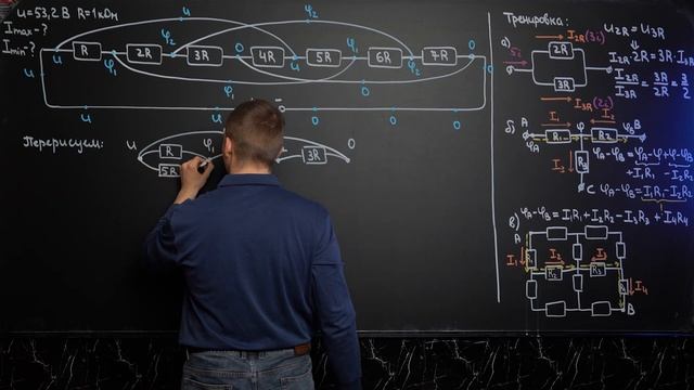 Как легко перерисовывать запутанные цепи На примере задачи с финала ВсОШ