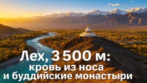 Жизнь на высоте 3500 м: холод, кислород и кровь из носа — добро пожаловать в Лех!