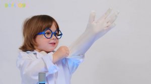 Нажималка BertToys. Синий трактор. Учимся, играем и поем!