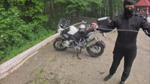 BMW R1200GS Тянет Всё: Покоряем Гору Ахун на BMW R1200 GS + Наши "Философские" Беседы 😂