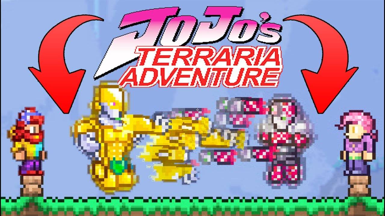НОВЫЕ БОЕВЫЕ СТЕНДЫ ИЗ ДЖОДЖО В ТЕРРАРИИ | NEW JOJO STANDS IN TERRARIA