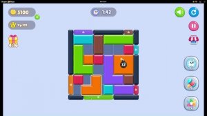 Block Jam или Color Block Jam прохождение Уровни 96, 97, 98, 99, 100, 101, 102, 103, 104, 105