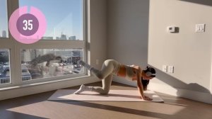 15MIN Lower Body Pilates __ express tone & sculpt _ beginner friendly