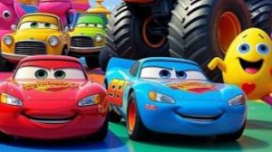 Машинки летают и прыгают! Развивающие мультики Машины помощники. Мультфильмы про машинки