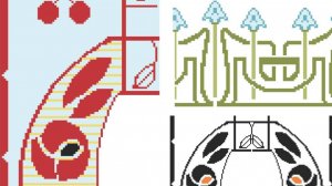 СТАРИННЫЕ СХЕМЫ. Art Nouveau. Рукоделие, вышивка, вязание. Подборка №143.