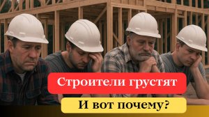 Почему грустят строители