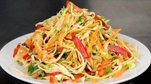 Съедят за Минуту! Вкуснейший Салат СОЧНЫЙ за 5 Минут на каждый день и на праздничный стол!