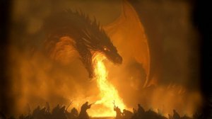 Иллюстрация к книге В ПЛАМЕНИ ДРАКОНА Любовное, эпическое фэнтези