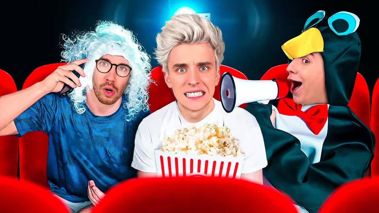 ВЛАД А4 - ТИПЫ ЛЮДЕЙ В КИНОТЕАТРЕ ! А4