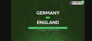 Евро U19 / Германия - Англия / Обзор матча / 17.06.2025