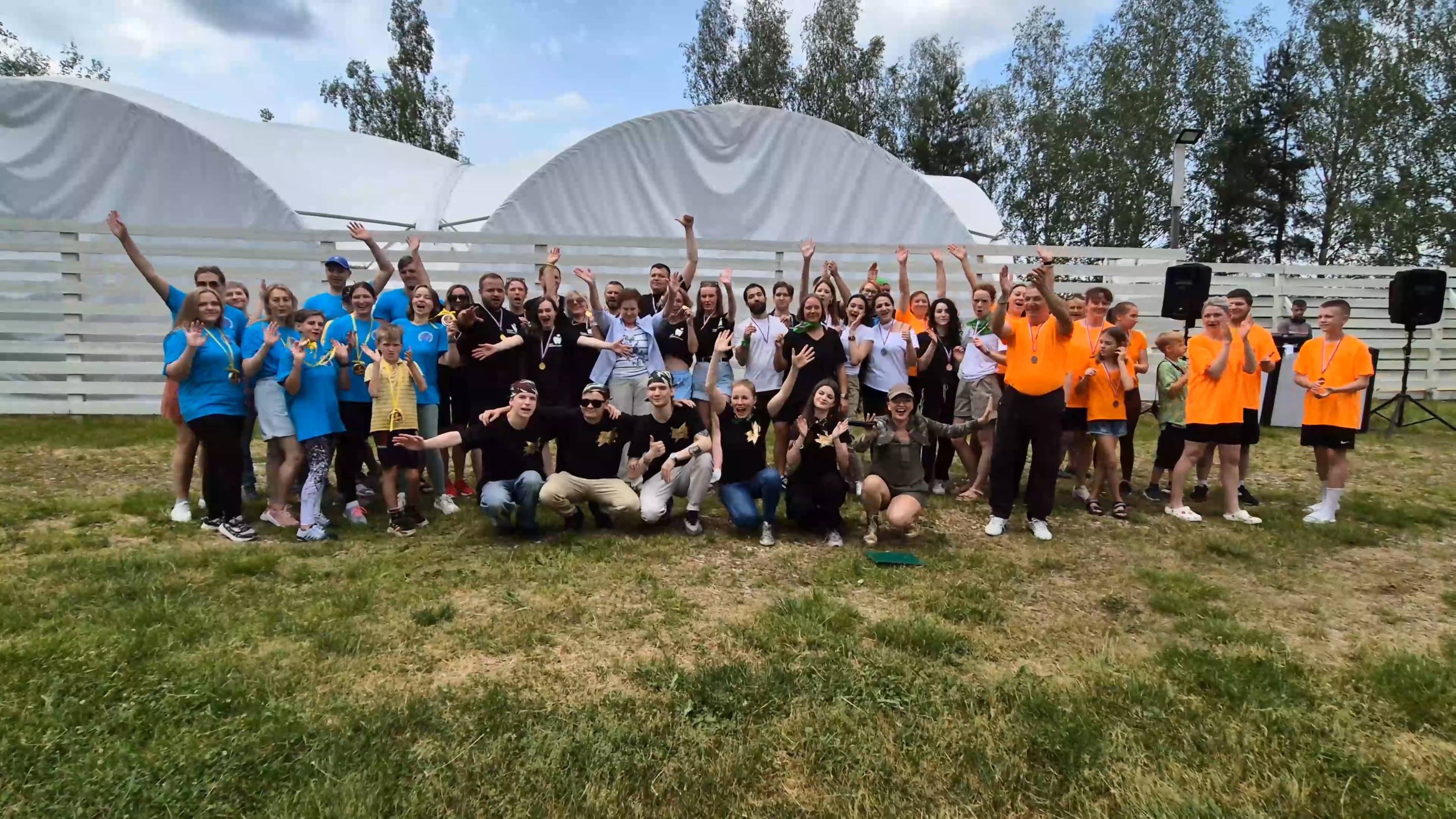 В спартакиаде «Веселые старты» приняли участие мытищинские медики с семьями