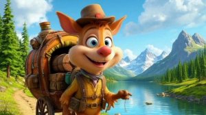 Поездка Мультика в Дагестан, Алтай и Замбию