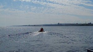 Лодка гребная СЛК-360п под мотором, 3 человека