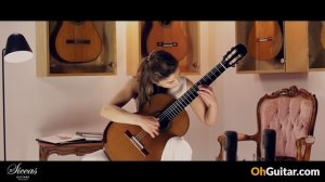 Ana Vidovic plays Un Dia de Noviembre by Leo Brouwer Siccas Guitars
