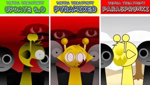 INCREDIBOX SPRUNKI 🌀 | WENDA: PYRAMIXED vs PARASPRUNKI vs UPDATE 2.0! 💊⚡ ТРОЙНАЯ ДУЭЛЬ!
