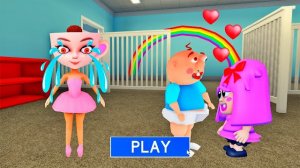 СЕКРЕТНОЕ ОБНОВЛЕНИЕ, МАЛЫШКА БЕРРИ ВЛЮБИЛАСЬ В МАЛЫШКУ ПОЛЛИ? ОББИ РОБЛОКС #roblox #обби